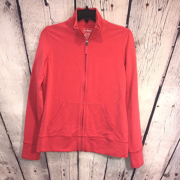 L.L. Bean Jackets & Coats Ll Bean Red Athletic Jacket Sz Xs Poshmark